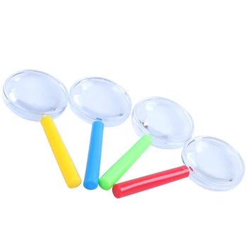 4 бр. пластмасови мини-увеличително стъкло, детски играчки