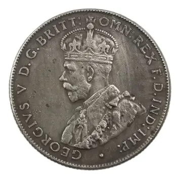 1932 Австралия Посребрени монети с колекционерска стойност на Монетата е Украса за дома Занаят Медал Монета Украса за вашия работен плот Коледни подаръци