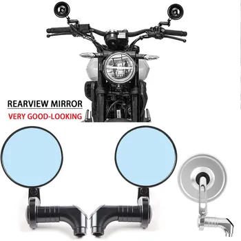 Нов стил на Огледалото за задно виждане За Honda NC700 S/X NC750 S/X CB599/CB600 Мотоциклет Странично Огледало за Обратно виждане с Кръгло Регулируема