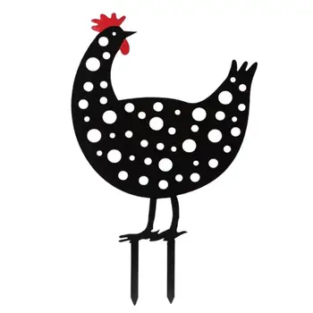 Филипс изкуство за пиле на двора, Универсални за печене на кафе за отглеждане на пилета на открито, Трайни творчески художествени скулптури за градината
