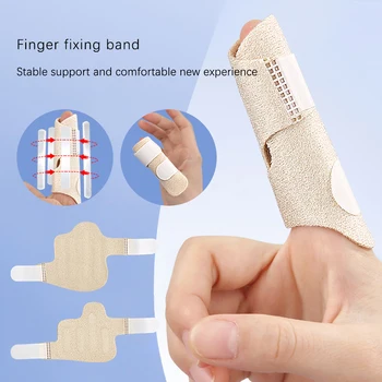 Определя каишка за защита на пръстите, 1 бр., шина за вывиха стави, разтягане на сухожилията, наложени на пръст след смяна на