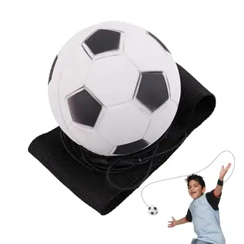 Спортни топки за китките Гумена надуваема спортен топката, за да се върнете с каишка за китката Множество играчка за отскок китката Подарък за рожден ден за деца и възрастни