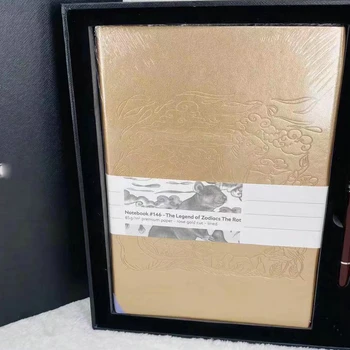 Бележник Little Prince Classic MB от кожа и качествена хартия, 192 Страници, внимателно обработен тетрадка за записи, Стилна новост