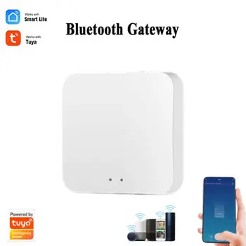 Интелигентен безжичен шлюз на Hristo Bluetooth Мрежа Портал Bluetooth-съвместима система портал на Sasha / приложение smart Life, с дистанционно управление