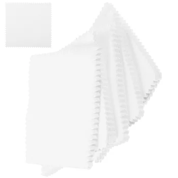 50шт Кърпа за полиране на бижута Кърпа за почистване на екрана Аксесоар за изсушаване на окислително кърпа
