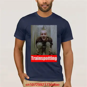 Trainspotting Институт Макгрегър Забавни мъжки тениски унисекс тениска с филма, тениска с модерен принтом, мъжка тениска с кръгло деколте в голям размер, най тениска