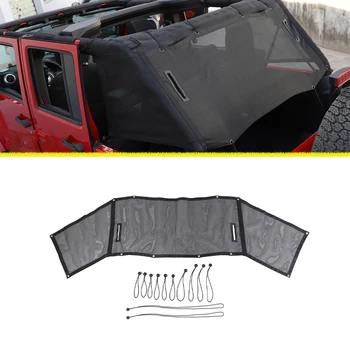 Сенника на Задния Багажник на Кола, Мрежест джоб за Jeep Wrangler JK 2007-2017 Unlimited Rubicon Sahara Sport S, 4-Врати-Външни Аксесоари