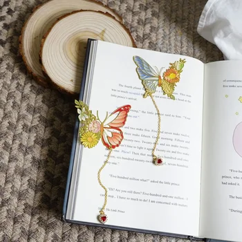 Маркиране в формата на пеперуда за жени, уникални подаръци, книга маркери за жени-в книгата любители, подарък за Свети Валентин, Ден на майката, Нова година, рожден Ден