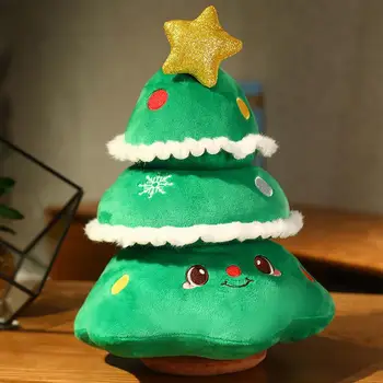Детска играчка плюшен Лос Дядо Коледа, Мека играчка, Сладък Снежен човек, Коледна елха, въздушна Възглавница за Декорация за дома за деца, Коледни подаръци