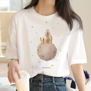 Тениска Good Omens дамски с японски комиксом harajuku, върхова продуктова дамски дрехи манга