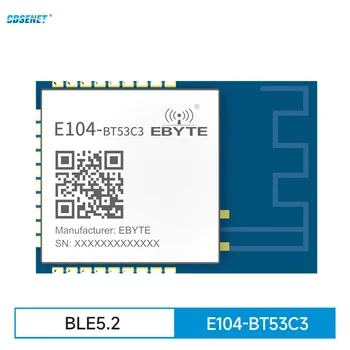 2.4 G EFR32BG22 BLE5.2 Модул Bluetooth Автомобилни ниво CDSENET E104-BT53C3 Ниска Водещ Крилото Ролята на Далечни разстояния с Висока Скорост