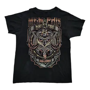 Тениска Memphis May Fire за възрастни, страхотен албум Challenger, металкор група Post-Hardcore