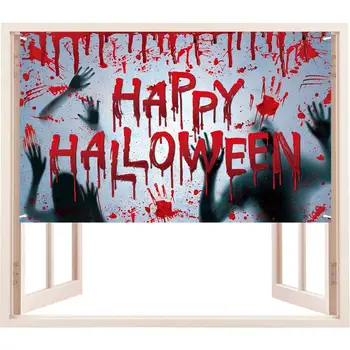 Тъканта на фона на Хелоуин с Кръв, Тъкан на фона на Хелоуин с кръв, декор за Хелоуин, Реквизит за фотосесия за Хелоуин, реквизит за партита, Хелоуин у Дома
