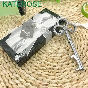 8ШТ Ключ към моето сърце Отварачка за бутилки с ключови дизайн на Сватбени сувенири на Булчински душ, Подаръци за партита Подарък за гостите