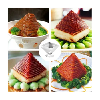 Форма за месо в квадратна пагоди от неръждаема стомана, форми за приготвяне на салати, форми за печено с ориз, кухненски принадлежности за хотели